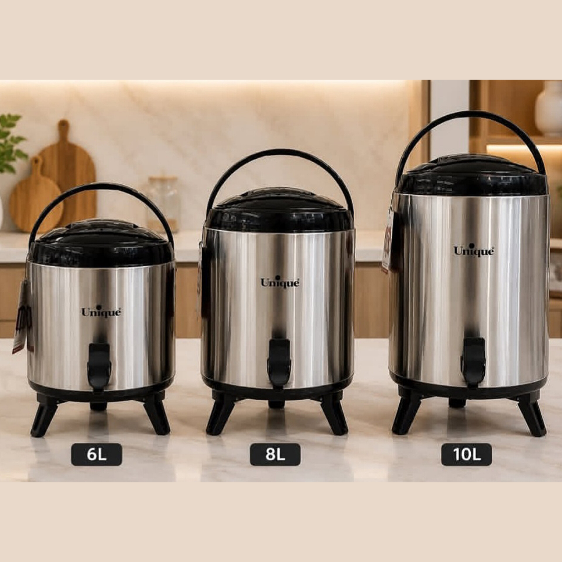 کلمن  استیل یونیک  ١۰ لیتری مدل ۷۵۸۹ اصلی